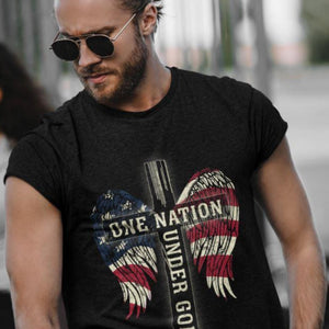 One Nation Under God - Unisex Tee Shirts & Tops Great American Syndicate 