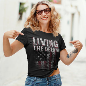 The Living The Dream Tee - American Made Shirts & Tops Great American Syndicate 