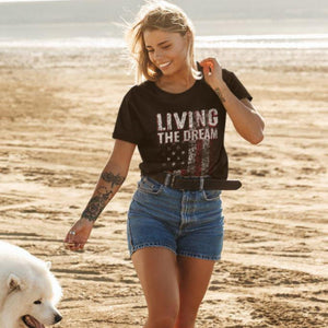 The Living The Dream Tee - American Made Shirts & Tops Great American Syndicate 